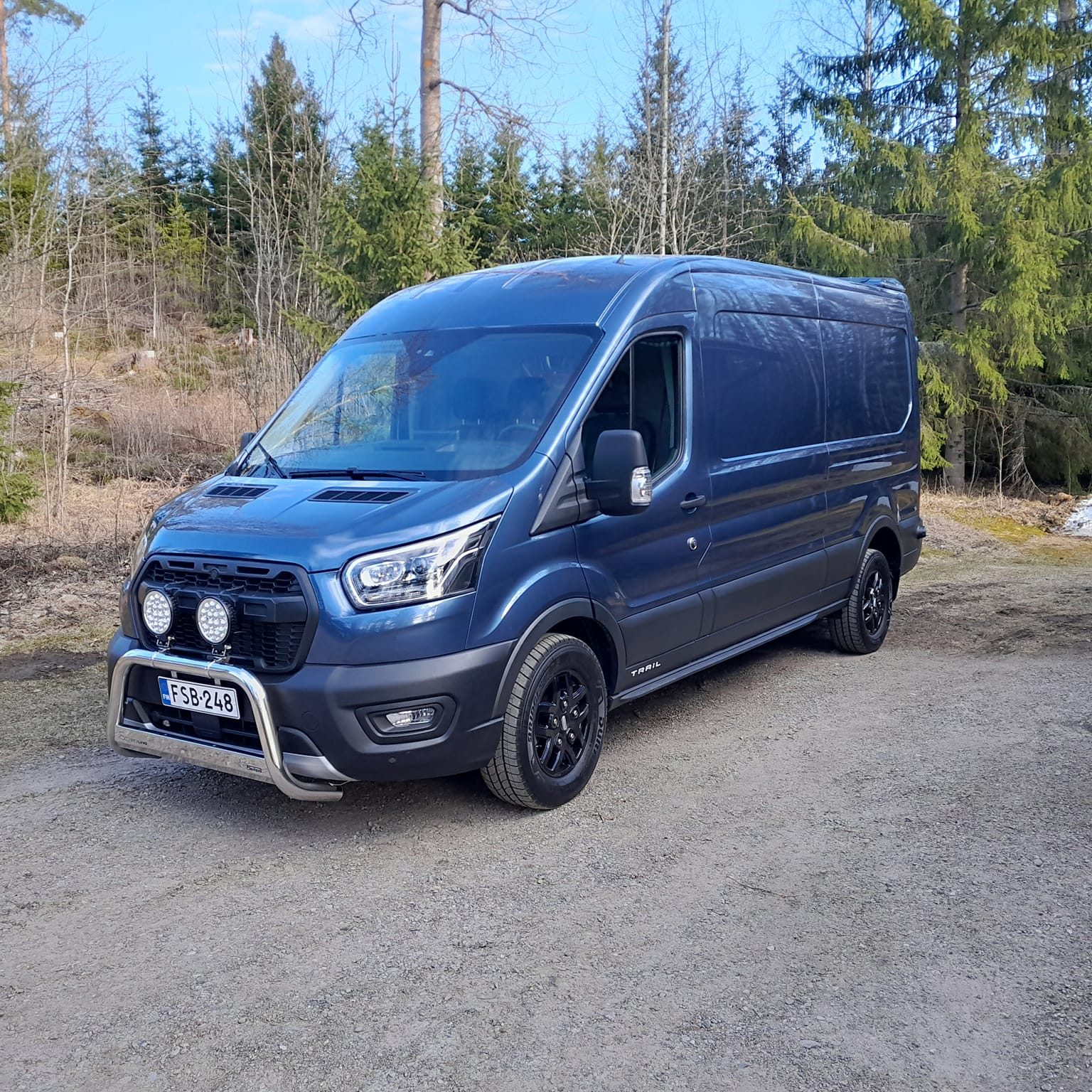 Firman uusi työauto valmistui viimein ja saatiin ajoon😎